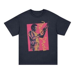 Miles Davis Black Unisex Tshirt